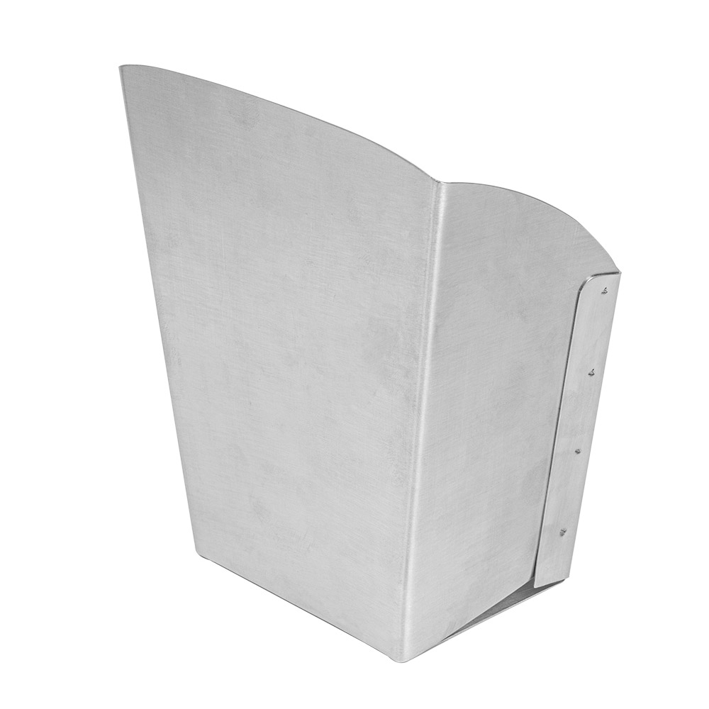 250.24-SCATOLINE PER FRITTI L 'ARTINOX'  12x6,6x14,2 CM ARGENTO ACCIAIO INOX