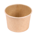 254.38-TERRINA PICCOLA 70 ML (2,3 oz) 210 + 18 PE G/M2 Ø6/5x4 CM MARRONE CARTONE (50 u.)