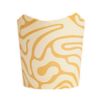 280.89-BICCHIERI GELATO "FLURRY"  330 ML 250 + 18 PE G/M2 Ø8,9/6,7x10,5 CM BIANCO CARTONE (50 u.)