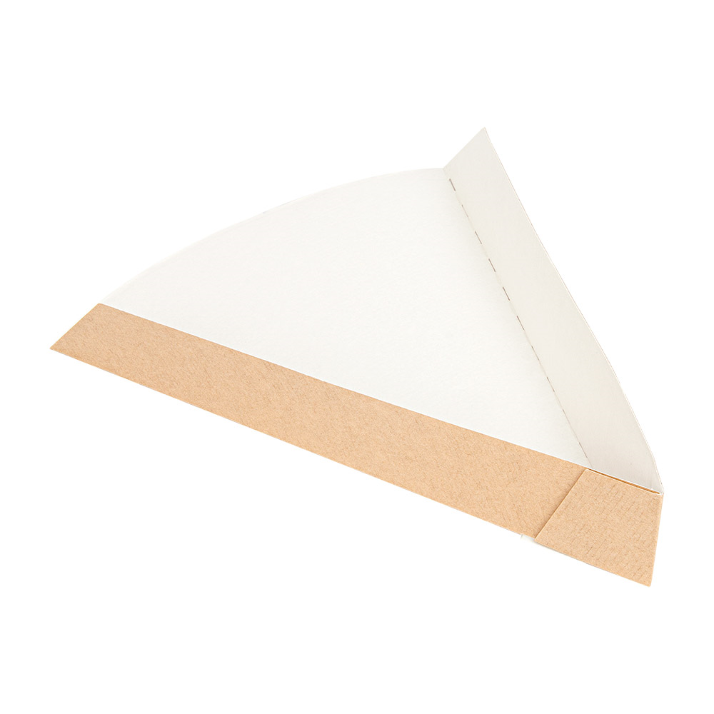 234.74-VASCHETTE TRIANGOLARE PIZZA 'THEPACK'  21x16,5x3,5 CM NATURALE CARTONE NANO-MICRO (200 u.)
