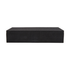 259.16-SCATOLE CATERING, PIANA 'THEPACK'  28x19x6 CM NERO CARTONE NANO-MICRO (50 u.)