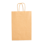 109.19-SACCHETTI SOS CON MANICI  80 G/M2 20+10x29 CM NATURALE KRAFT (250 u.)