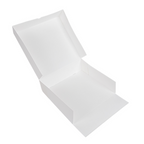201.64-SCATOLE PER PASTICCERIA SENZA FINESTRA 'THEPACK'  32x32x10 CM BIANCO CARTONE NANO-MICRO (50 u.)