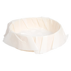 280.52-ANELLO DA FORNO CON CARTA 'WOOD' 600 ML Ø 14x4 CM NATURALE LEGNO (10 u.)