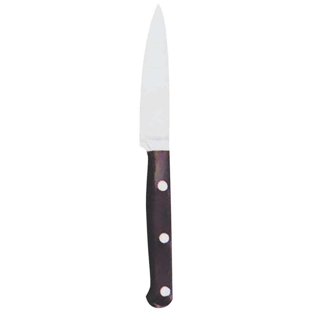 448.72-COLTELLO OFFICE, MANICO ABS   10,5 CM ARGENTO ACCIAIO INOX
