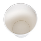 275.25-BICCHIERI BEVANDE CALDE DOPPIA PARETE  360 ML 328 + 210 G/M2 Ø9/6x11 CM BIANCO CARTONE (25 u.)