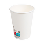 274.43-BICCHIERI BEVANDE FREDDE E CALDE 1 PARETE 'COMPOSTABLE' 360 ML - 12 oz 300 G/M2 Ø9/6x11 CM BIANCO CARTONE (50 u.)