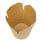 281.42-RICIPIENTI MULTIUSO PER MICROONDE 'FEEL GREEN' 960 ML 280 +18 PE G/M2 Ø9,3x11,5 CM MARRONE CARTONE (50 u.)