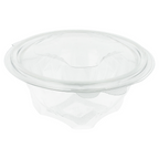 194.10-INSALATIERA CON COPERCHIO 500 ML Ø 13,1x8,4 CM TRASPARENTE RPET (75 u.)