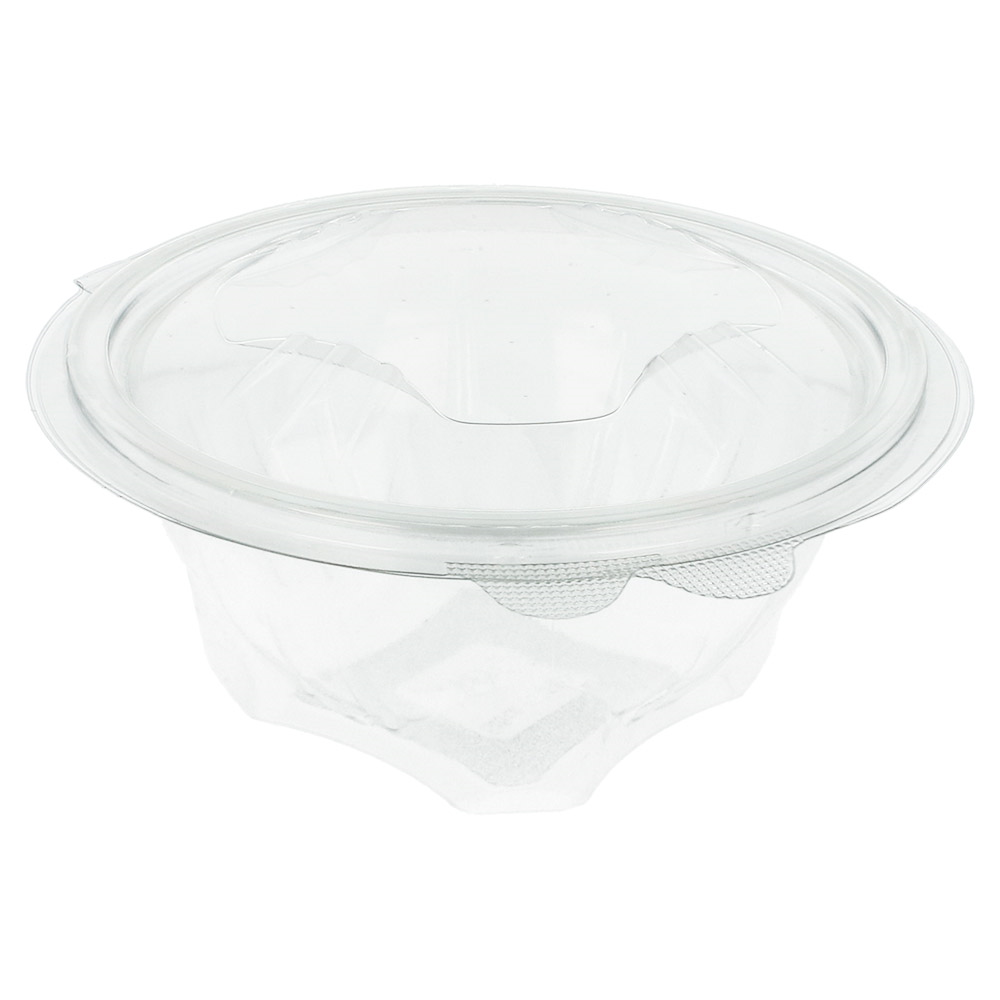 194.10-INSALATIERA CON COPERCHIO 500 ML Ø 13,1x8,4 CM TRASPARENTE RPET (75 u.)
