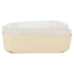 154.96-CONI + STAMPI IN SILICONE 'WOOD' 150 ML 12x6x3,5 CM NATURALE LEGNO (25 u.)