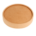 233.41-COPERCHI PER CODICI 212.98/99, 226.31/32/35/36/64  300 + 18 PE G/M2 Ø15 CM MARRONE KRAFT (50 u.)