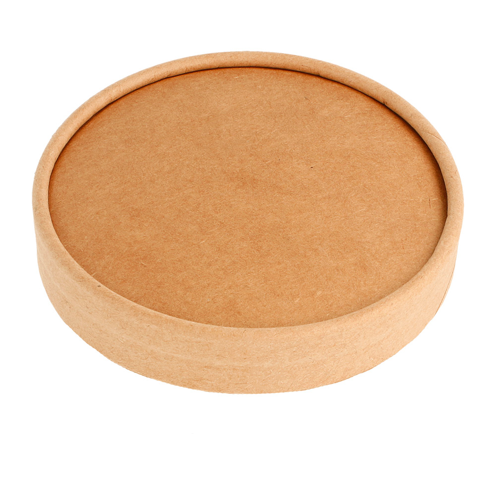 233.41-COPERCHI PER CODICI 212.98/99, 226.31/32/35/36/64  300 + 18 PE G/M2 Ø15 CM MARRONE KRAFT (50 u.)