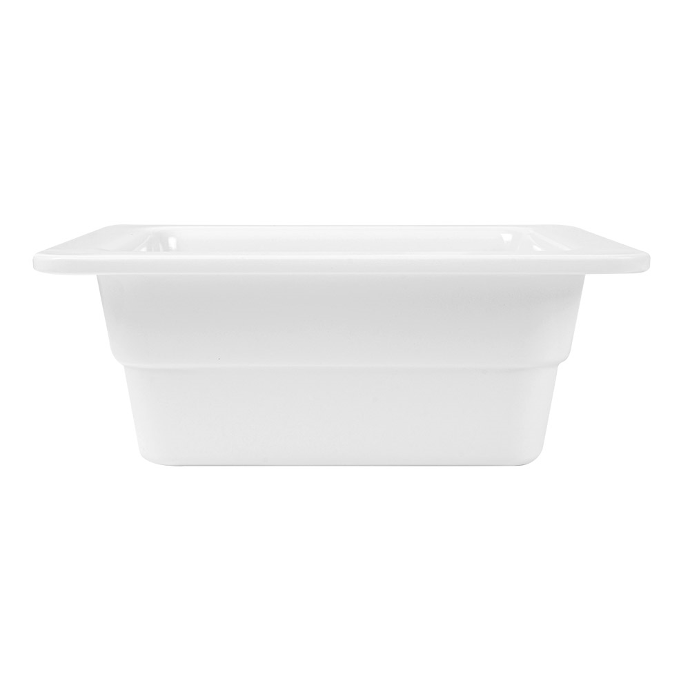 161.80-CONTENITORE GN 1/6   6,5 (h) CM BIANCO MELAMINA (1 u.)