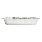 135.51-CONTENITORE RETTANGOLARE  2625 ML 32,2x26,2x4 CM ALLUMINIO (50 u.)