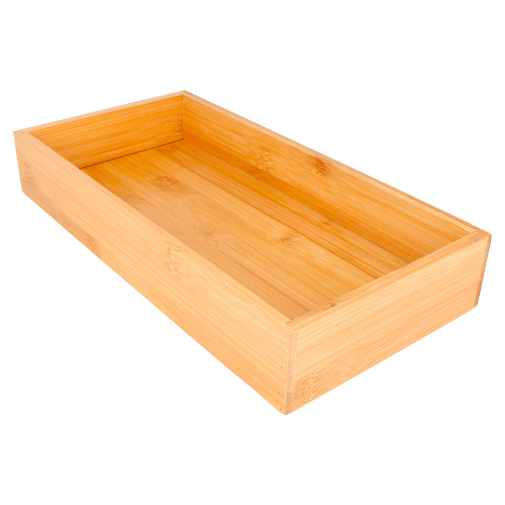 223.89-SCATOLA PER BUFFET BAMBOO  15,5x31x5 CM NATURALE BAMBÙ