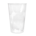 103.66-BICCHIERE INIETTATO 300 ML Ø 7,8/5,6x11,8 CM TRASPARENTE PS (25 u.)
