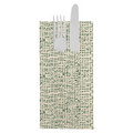 260.13-TOVAGLIOLI CANGURO ECOLABEL 'DOUBLE POINT' DAKAR 19 G/M2 39x40 CM NATURALE TISSUE RICICLATO (50 u.)