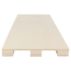 207.06-MINI PALLET 'WOOD'  40x15x2 CM NATURALE LEGNO