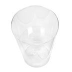 103.66-BICCHIERE INIETTATO 300 ML Ø 7,8/5,6x11,8 CM TRASPARENTE PS (25 u.)