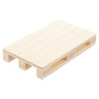 207.02-MINI PALLET 'WOOD'  13x8x2 CM NATURALE LEGNO