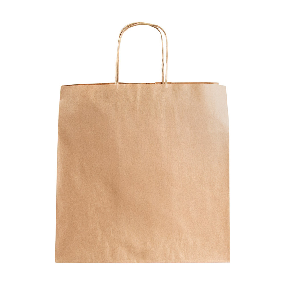 080.84-BORSE SOS TRAITEUR CON MANICI  90 G/M2 26+20x27 CM NATURALE KRAFT (50 u.)