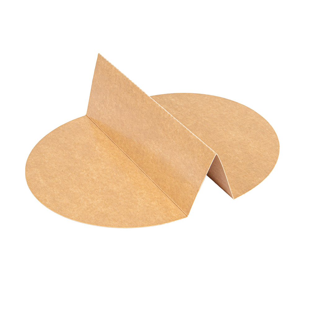 269.11-SEPARATORE 2 COMPARTIMENTI INSALATIERA 212.97  300 + 18 PE G/M2 Ø26,8/17,5x5,3 CM NATURALE KRAFT (100 u.)