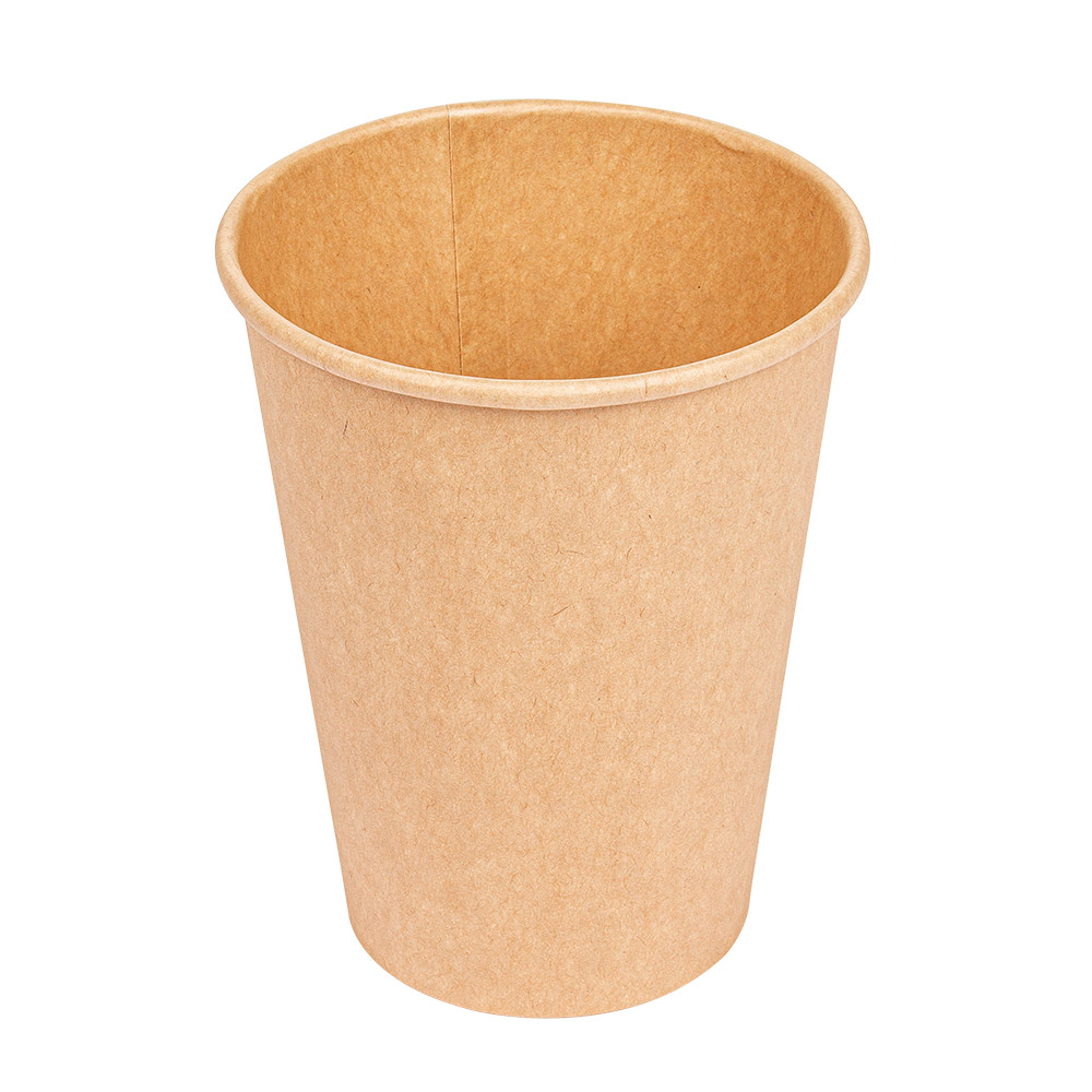 233.01-BICCHIERI BEVANDE CALDE 1 PARETE  360 ML - 12 oz 300 + 18 PE G/M2 Ø9/6x11 CM MARRONE CARTONE (50 u.)