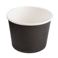 219.76-TERRINA 500 ML 280 + 18 PE G/M2 Ø11x8,2 CM NERO CARTONE (50 u.)