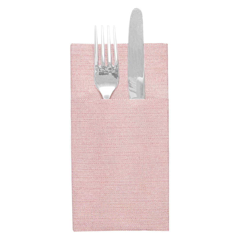 232.09-TOVAGLIOLI CANGURO 'LIKE LINEN' MONOCHROME 70 G/M2 40x40 CM BORDEAUX SPUNLACE (50 u.)