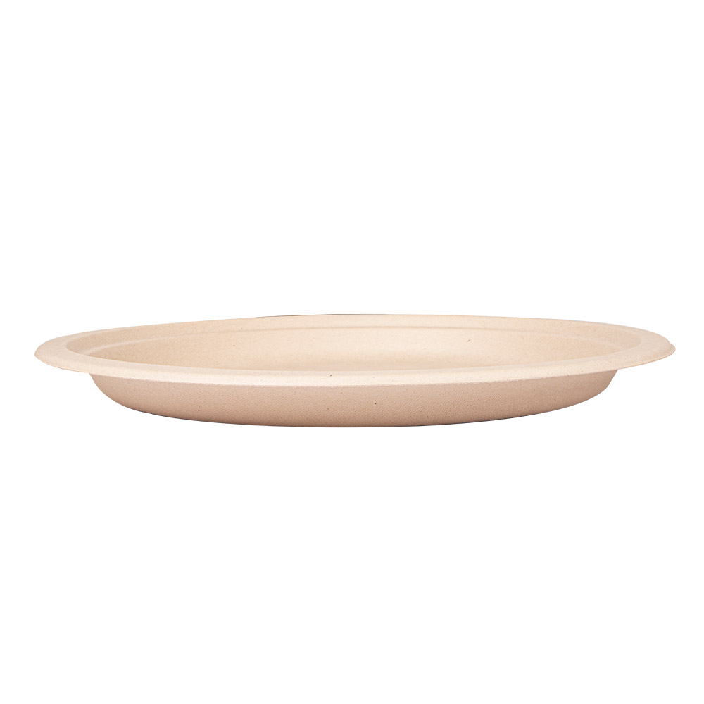 149.22-PIATTI 'BIONIC'  Ø 30x2,5 CM NATURALE BAGASSA (50 u.)