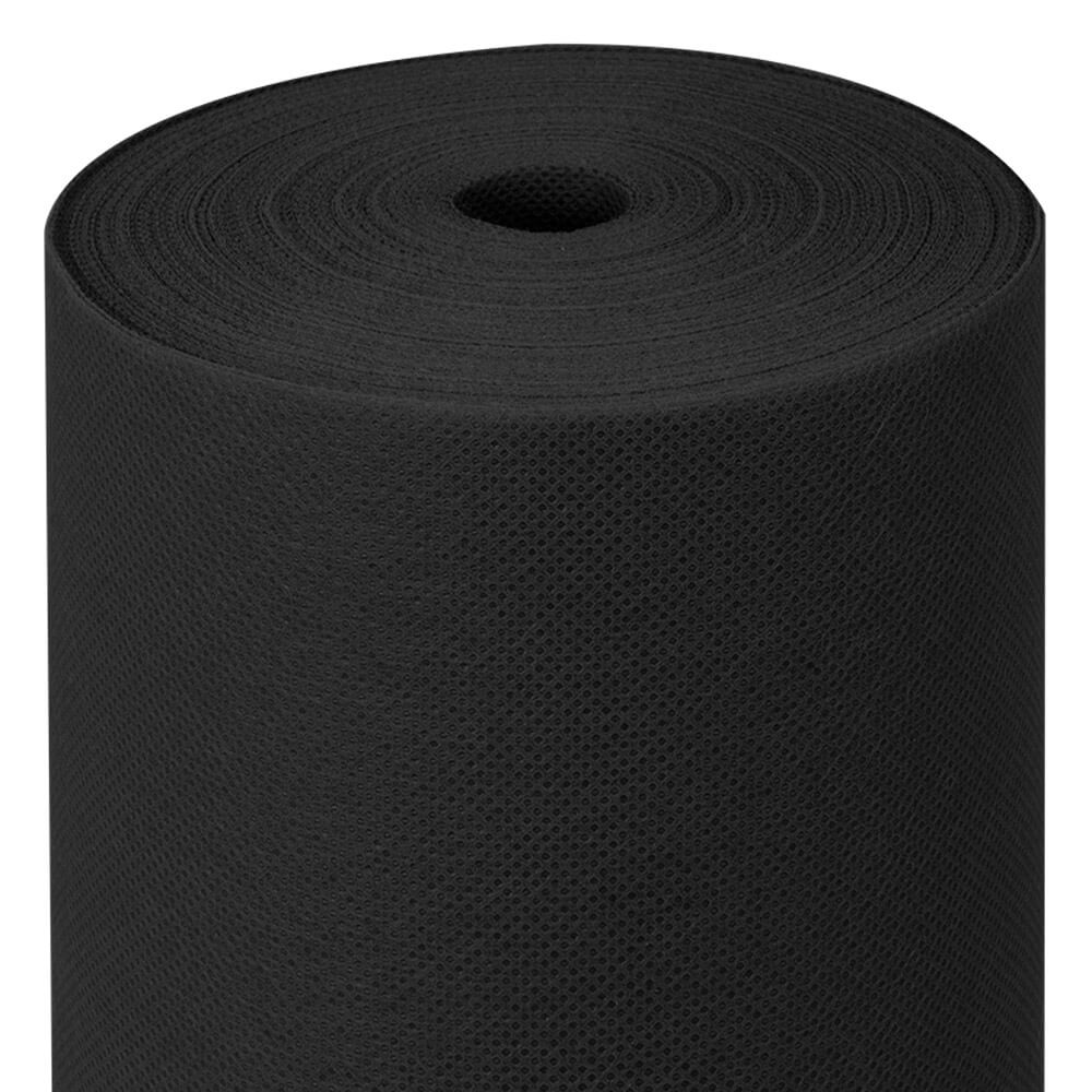 155.99-TOVAGLIA PRETAGLIATA 120 CM 'SPUNBOND'  60 G/M2 1,20x50,4 M NERO PP