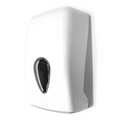 160.47-DISTRIBUTORE PER ASCIUGAMANI MINI BARRIL   14x15x28,5 CM BIANCO ABS