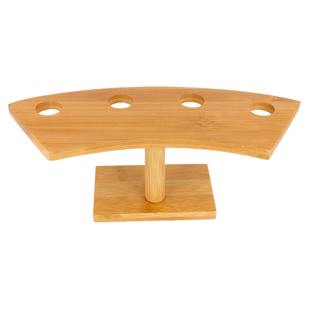 156.55-PORTACONI, 4 POSTI 'BAMBOO'  26x10,5x9 CM NATURALE BAMBÙ