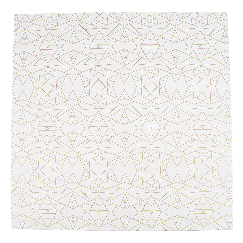 253.35-SCATOLE PER PASTICCERIA SENZA FINESTRA 'THEPACK' DECO  32x32x10 CM BIANCO CARTONE NANO-MICRO (50 u.)