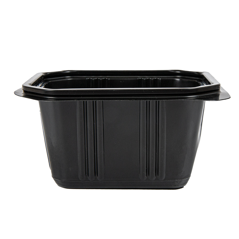 262.63-RECIPIENTI 500 ML 13,9x11,8x7 CM NERO PP (50 u.)