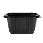 262.63-RECIPIENTI 500 ML 13,9x11,8x7 CM NERO PP (50 u.)