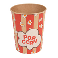 268.53-RECIPIENTI PER POPCORN  960 ML 230 +20 PE G/M2 Ø 11,6/8,8x14,2 CM KRAFT (50 u.)