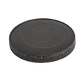 254.52-COPERCHIO PER TERRINA PICCOLA  230 + 18 PE G/M2 Ø6,2 CM NERO CARTONE (50 u.)