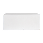201.58-SCATOLE PER PASTICCERIA SENZA FINESTRA 'THEPACK'  18x18x7,5 CM BIANCO CARTONE NANO-MICRO (50 u.)