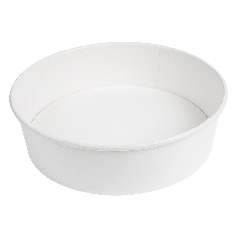 258.96-INSALATIERI 950 ML 255 + 18 PE G/M2 Ø 18,7/16,5x5,4 CM BIANCO CARTONE (50 u.)