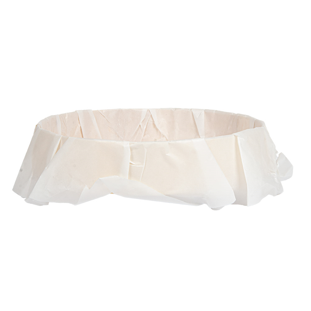 280.54-ANELLO DA FORNO CON CARTA 'WOOD' 890 ML Ø 18x3,5 CM NATURALE LEGNO (10 u.)