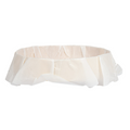 280.54-ANELLO DA FORNO CON CARTA 'WOOD' 890 ML Ø 18x3,5 CM NATURALE LEGNO (10 u.)