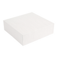 201.63-SCATOLE PER PASTICCERIA SENZA FINESTRA 'THEPACK'  30x30x8 CM BIANCO CARTONE NANO-MICRO (50 u.)