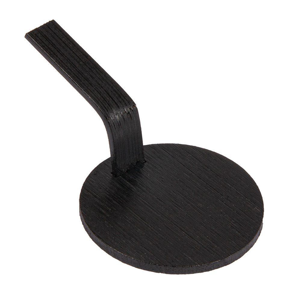 205.74-MINI PALETTE PER SNACKS 'BAMBOO'  Ø 5 CM NERO BAMBÙ (100 u.)