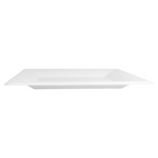 215.94-PIATTI QUADRAI 'BIONIC'  26,2x26,2x1,9 CM BIANCO BAGASSA (50 u.)