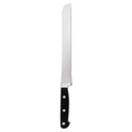 449.54-COLTELLO PANE, MANICO ABS   23,5 CM ARGENTO ACCIAIO INOX