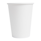 228.97-BICCHIERI BEVANDE CALDE 1 PARETE  360 ML - 12 oz 300 + 18 PE G/M2 Ø9/6x11 CM BIANCO CARTONE (50 u.)