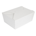 234.65-SCATOLE AMERICANE PER MICROONDE THEPACK 2880 ML 19,6x14x9 CM BIANCO CARTONE NANO-MICRO + PP (50 u.)