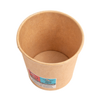 232.98-BICCHIERI BEVANDE CALDE 1 PARETE  120 ML - 4 oz 230 + 18 PE G/M2 Ø6,2/4,5x6 CM MARRONE CARTONE (50 u.)